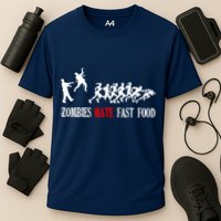 Zombies Eat Brains You'll Be Fine Cooling Performance Crew T-Shirt