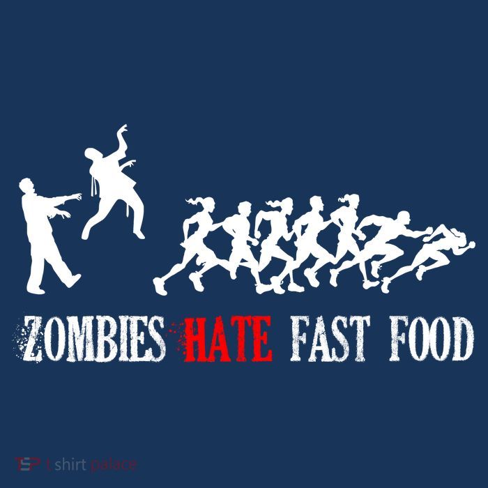 Zombies Eat Brains You'll Be Fine Full-Length Apron With Pockets