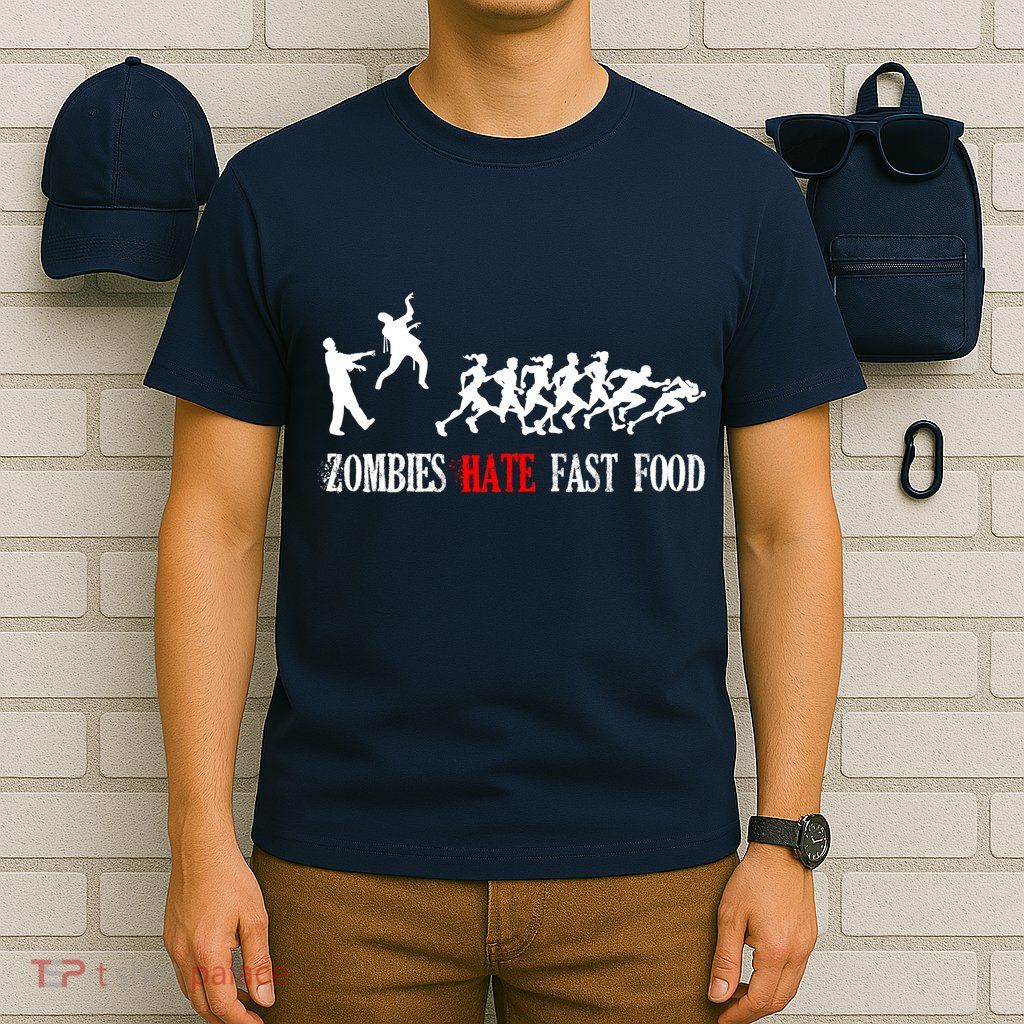Zombies Eat Brains You'll Be Fine T-Shirt