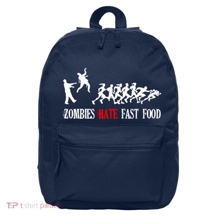 Zombies Eat Brains You'll Be Fine 16 in Basic Backpack