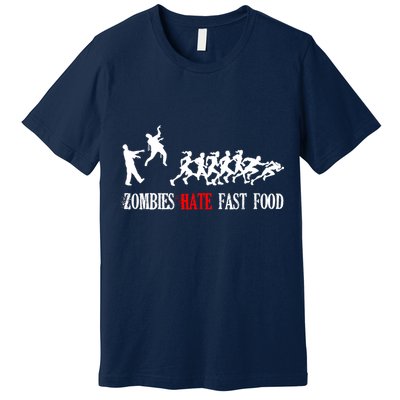 Zombies Eat Brains You'll Be Fine Premium T-Shirt