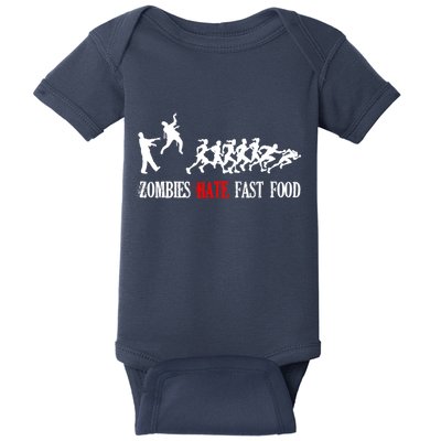 Zombies Eat Brains You'll Be Fine Baby Bodysuit