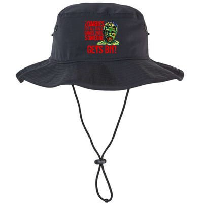 Zombies It's All Fun and Games Bucket Hat