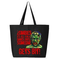 Zombies It's All Fun and Games 25L Jumbo Tote