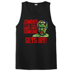 Zombies It's All Fun and Games PosiCharge Competitor Tank