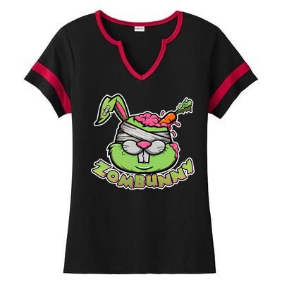 Zombunny Ladies Halftime Notch Neck Tee