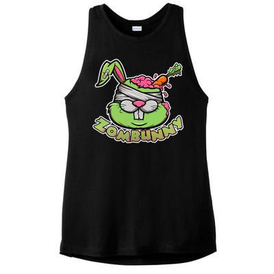 Zombunny Ladies PosiCharge Tri-Blend Wicking Tank