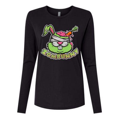 Zombunny Womens Cotton Relaxed Long Sleeve T-Shirt