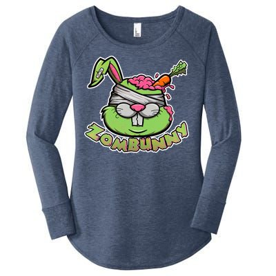 Zombunny Women's Perfect Tri Tunic Long Sleeve Shirt