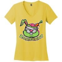 Zombunny Women's V-Neck T-Shirt