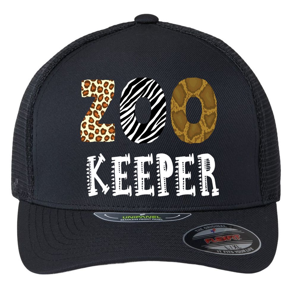 Zoo Keeper Flexfit Unipanel Trucker Cap