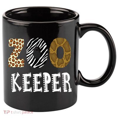 Zoo Keeper 11oz C Handle Ceramic Mug