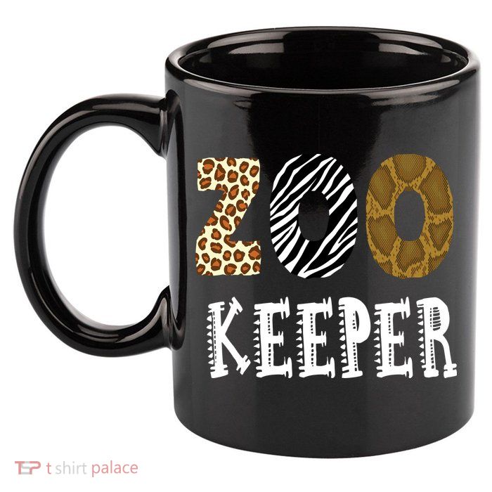 Zoo Keeper 11oz C Handle Ceramic Mug