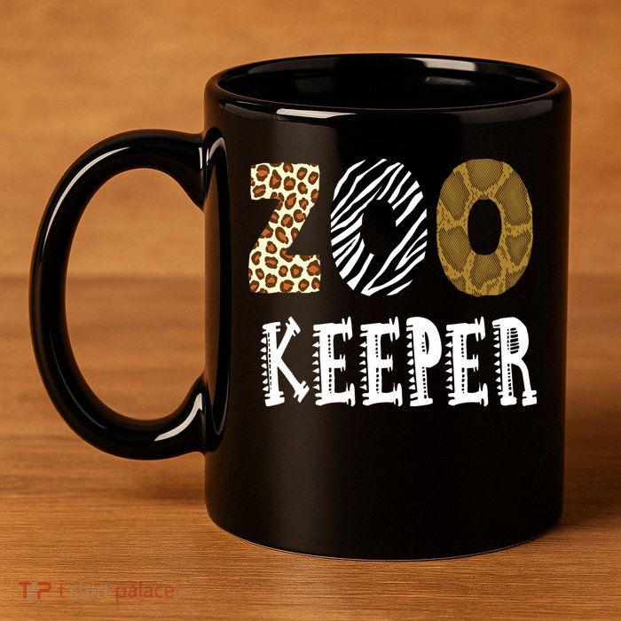 Zoo Keeper 11oz C Handle Ceramic Mug