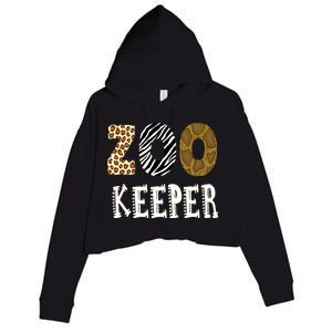 Zoo Keeper Crop Fleece Hoodie