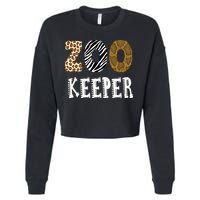 Zoo Keeper Cropped Pullover Crew