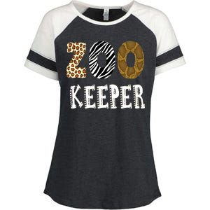 Zoo Keeper Enza Ladies Jersey Colorblock Tee