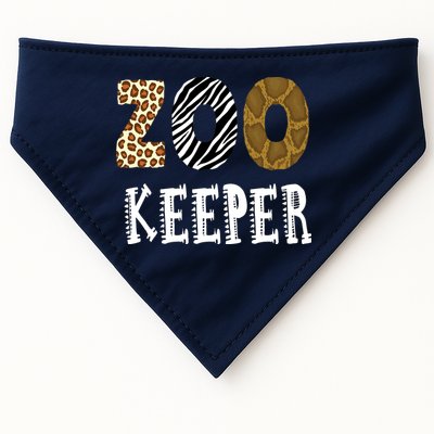Zoo Keeper USA-Made Doggie Bandana