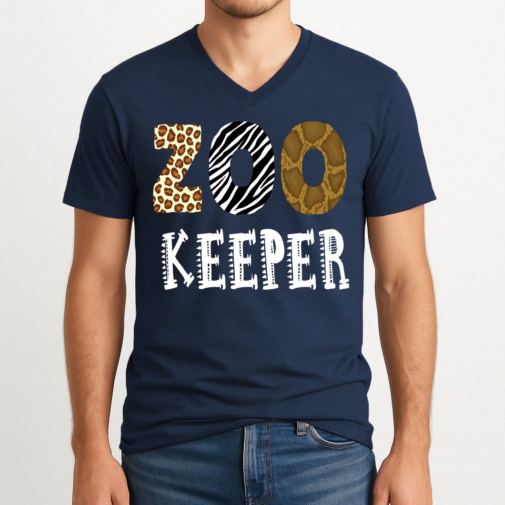 Zoo Keeper V-Neck T-Shirt