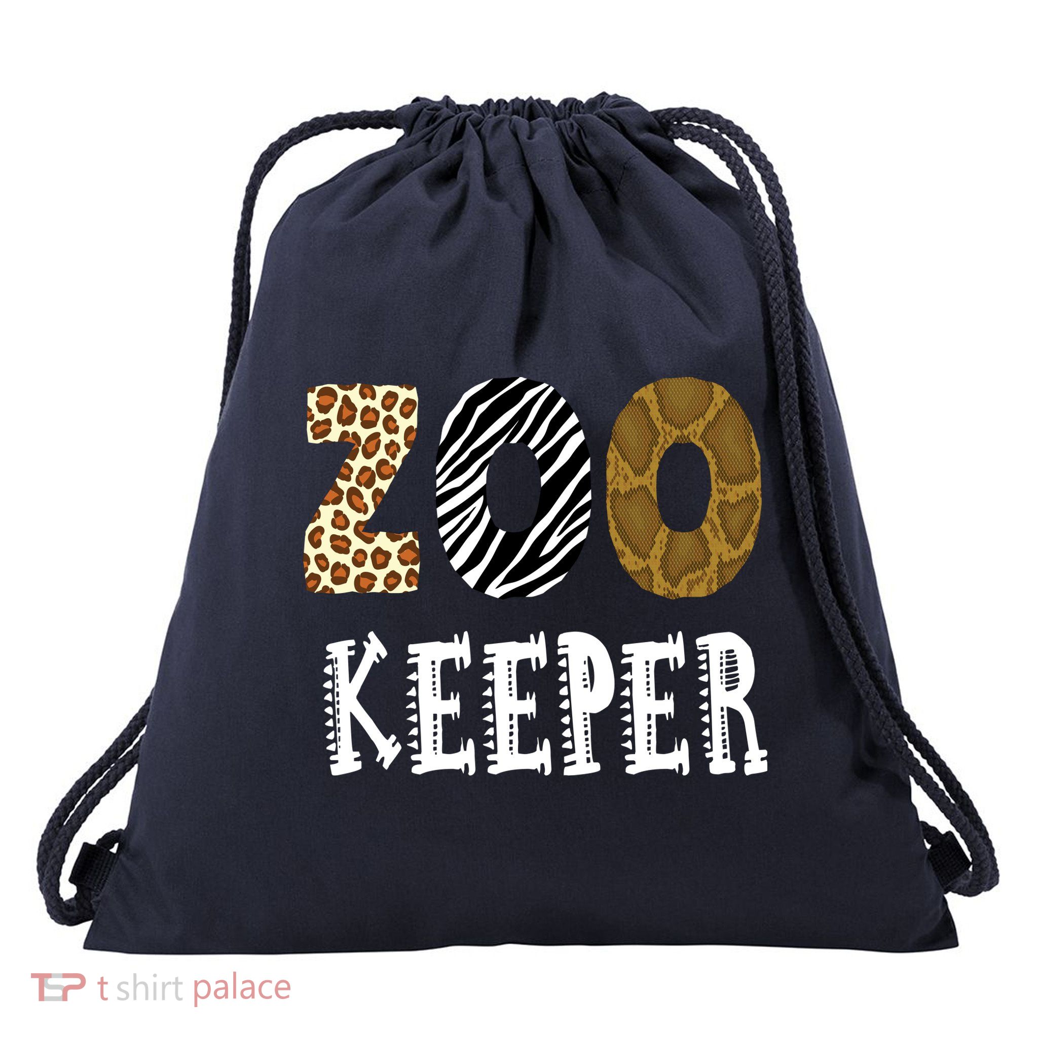 Zoo Keeper Drawstring Bag