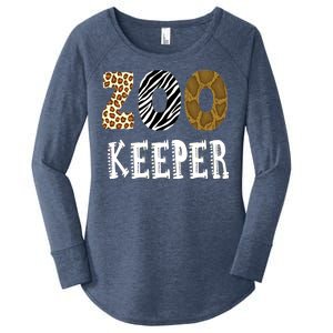 Zoo Keeper Women's Perfect Tri Tunic Long Sleeve Shirt