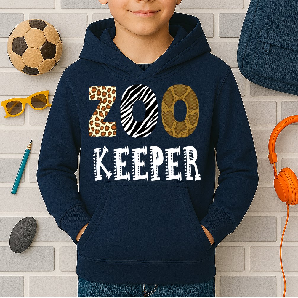 Zoo Keeper Kids Hoodie