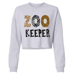 Zoo Keeper Cropped Pullover Crew