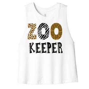 Zoo Keeper Women's Racerback Cropped Tank