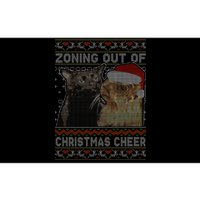 Zoning Out Of Christmas Cheer Cat Staring Christmas Sweater Bumper Sticker