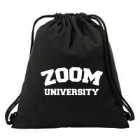 Zoom University Drawstring Bag