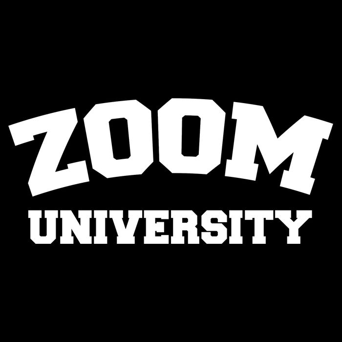 Zoom University Drawstring Bag