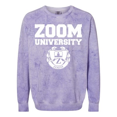 Zoom University Logo Colorblast Crewneck Sweatshirt