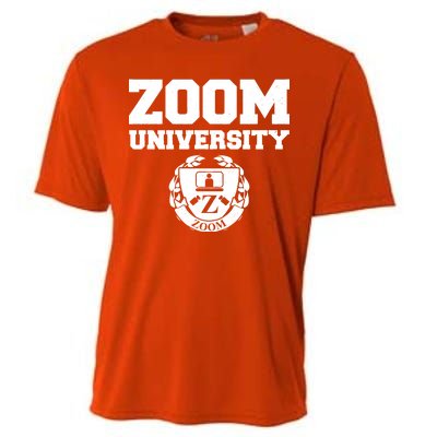 Zoom University Logo Cooling Performance Crew T-Shirt