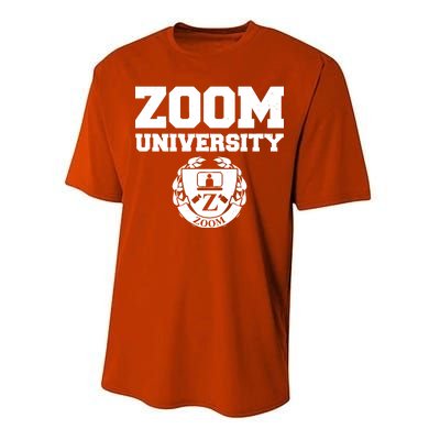 Zoom University Logo Performance Sprint T-Shirt