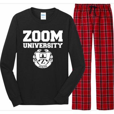 Zoom University Logo Long Sleeve Pajama Set