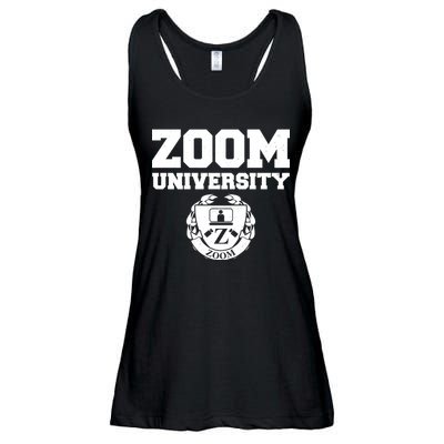 Zoom University Logo Ladies Essential Flowy Tank