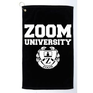 Zoom University Logo Platinum Collection Golf Towel