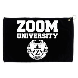 Zoom University Logo Grommeted Golf Towel