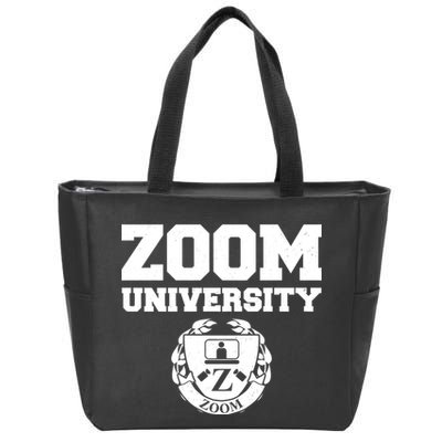 Zoom University Logo Zip Tote Bag
