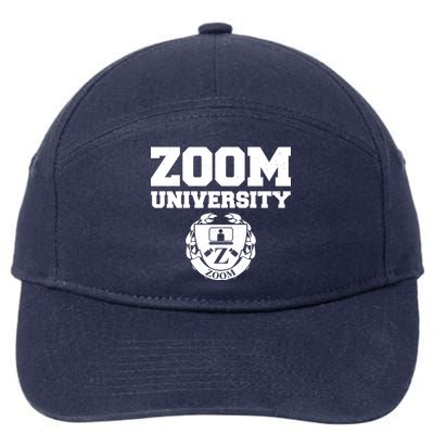 Zoom University Logo 7-Panel Snapback Hat