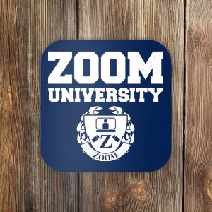 Zoom University Logo Coaster