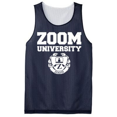 Zoom University Logo Mesh Reversible Basketball Jersey Tank