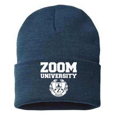 Zoom University Logo Sustainable Knit Beanie