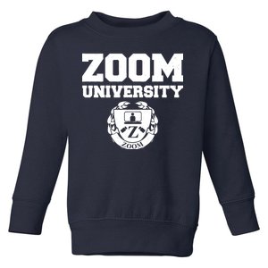 Zoom University Logo Toddler Sweatshirt