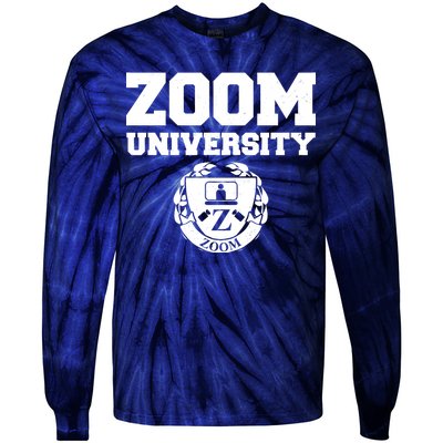 Zoom University Logo Tie-Dye Long Sleeve Shirt