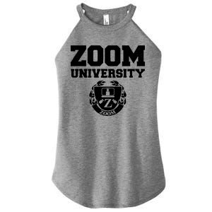 Zoom University Logo Women's Perfect Tri Rocker Tank