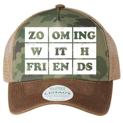 Zooming With Friends Legacy Tie Dye Trucker Hat