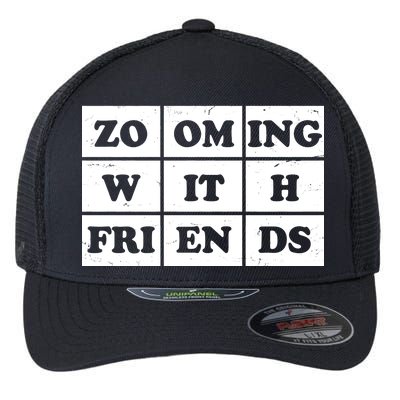 Zooming With Friends Flexfit Unipanel Trucker Cap