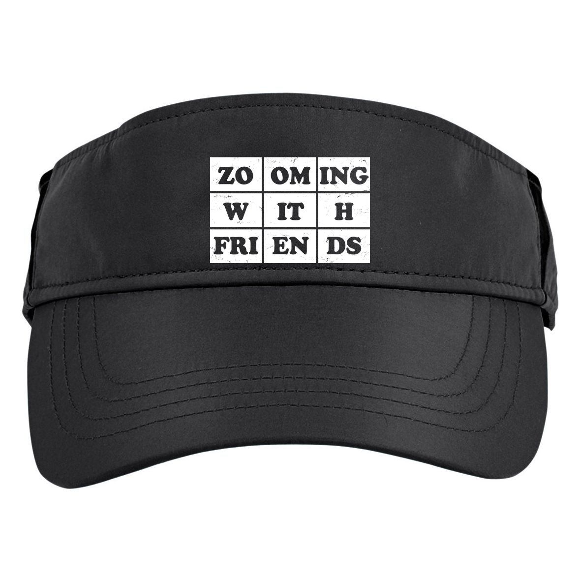 Zooming With Friends Adult Drive Performance Visor