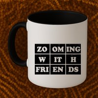 Zooming With Friends Mug